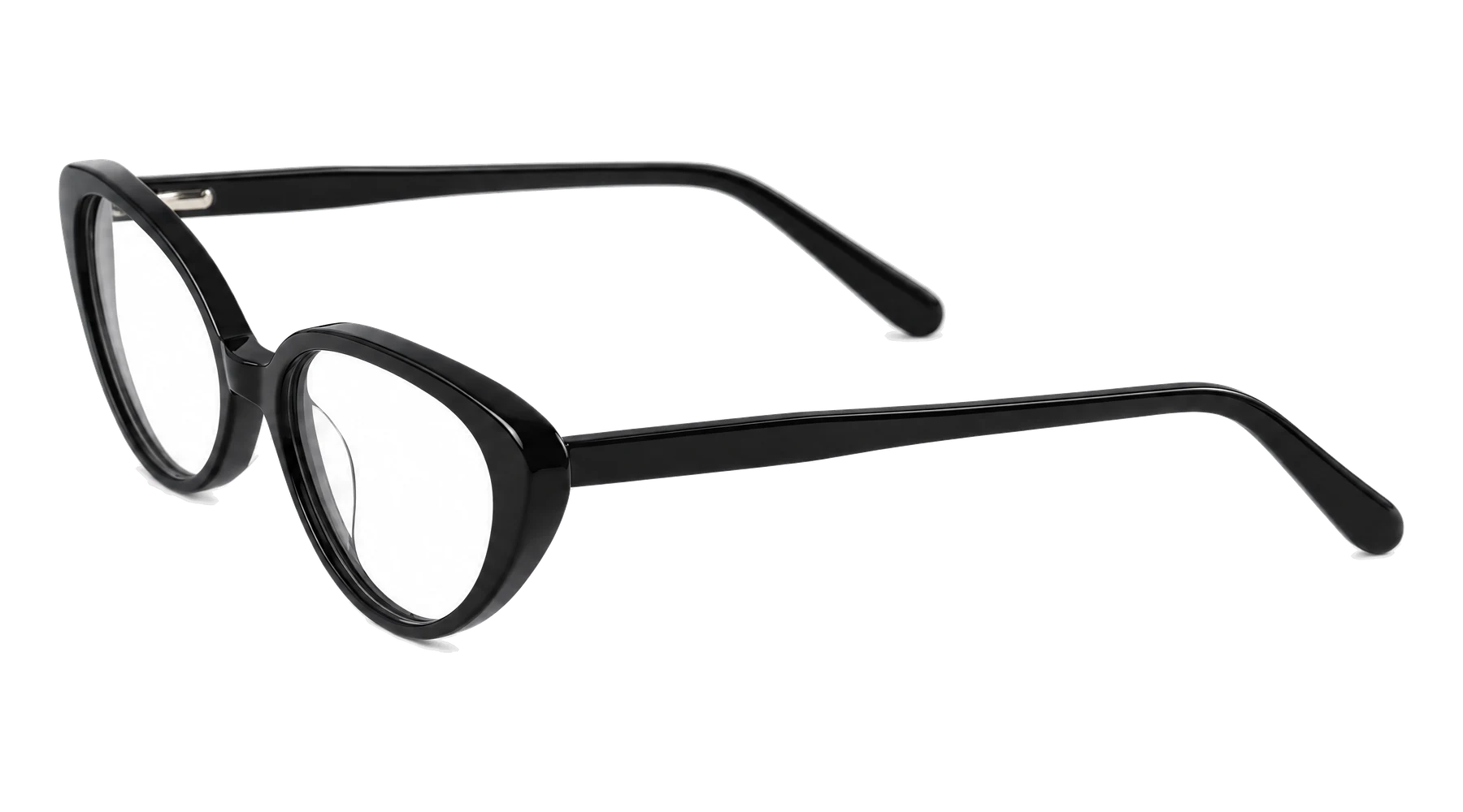 M010 Eyeglasses أسود جانبي view