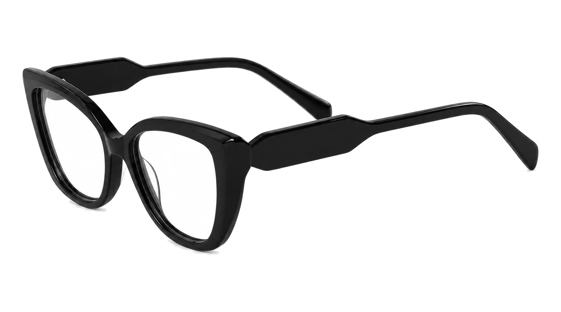 M023 Eyeglasses أسود جانبي view