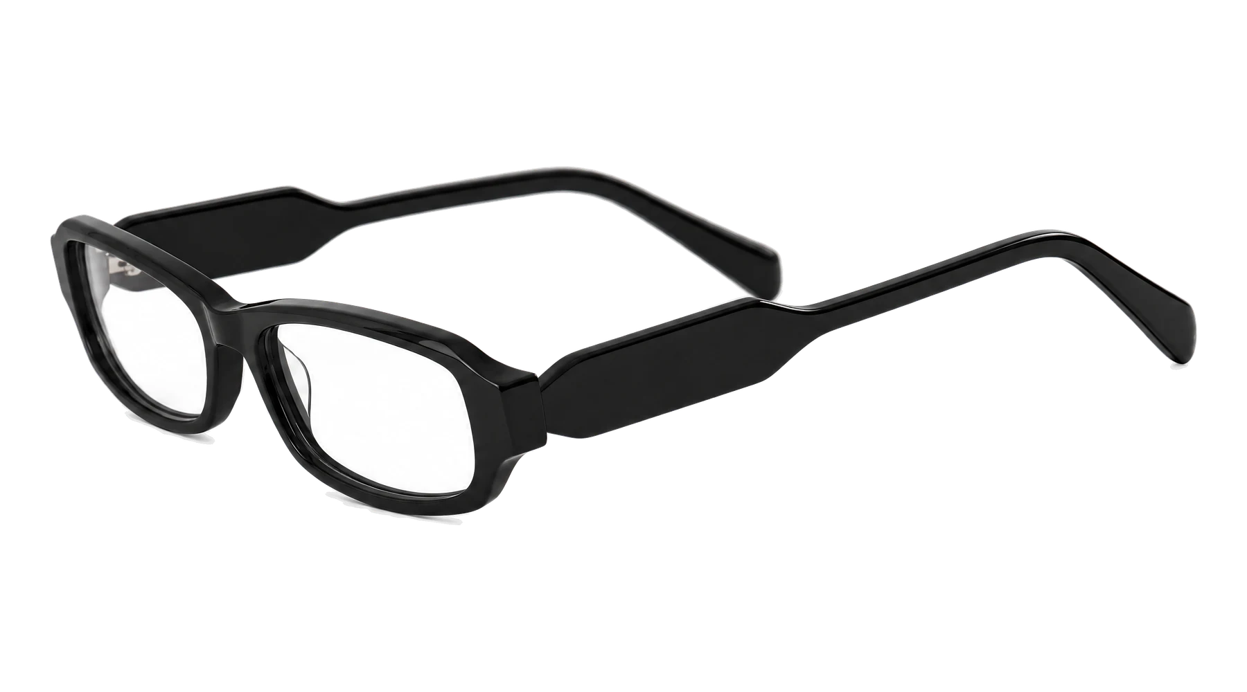 M026 Eyeglasses أسود جانبي view