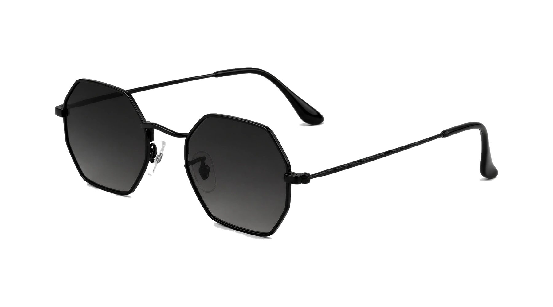 V2023 Sunglasses Black / Smoke Angle view