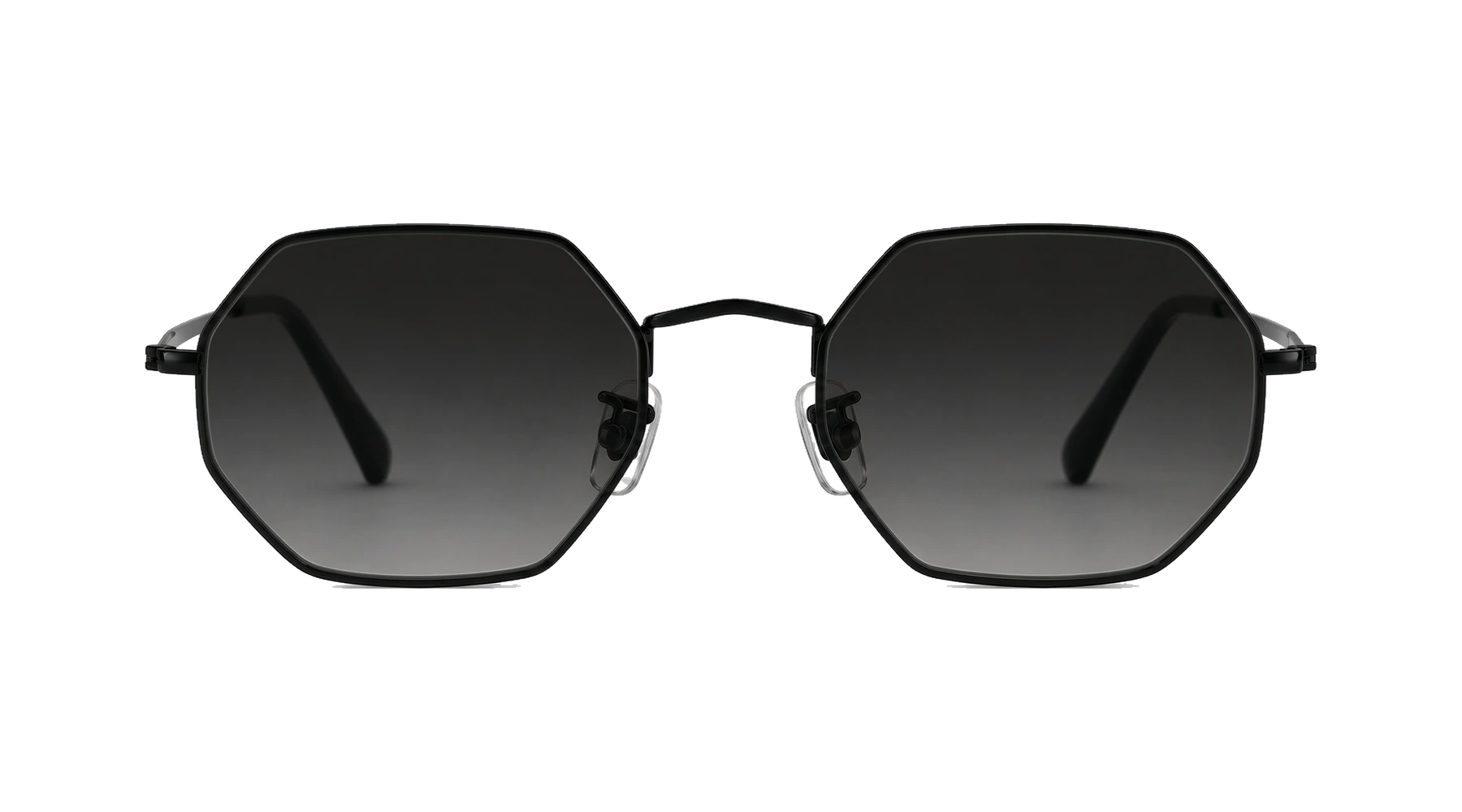 V2023 Sunglasses Black / Smoke front view