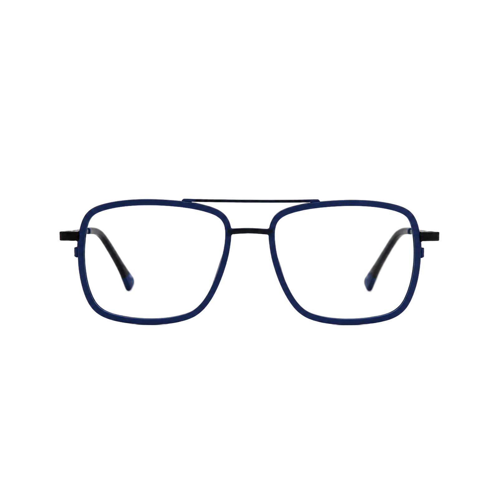 V2046 Clip-On Set Dark Blue 1x optical frame