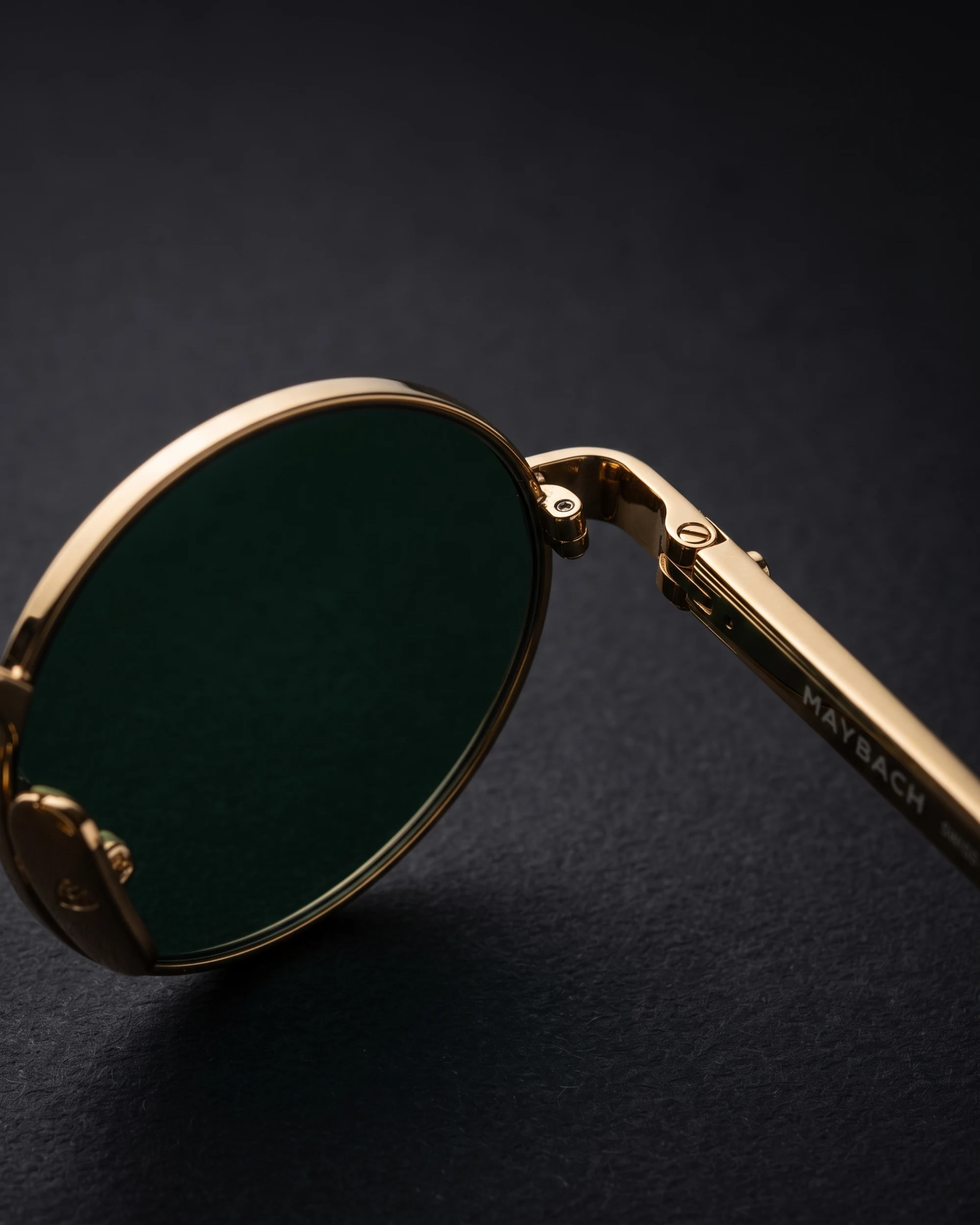 PA-FE-Z57 Sunglasses Gold / Green Lens Hinge
