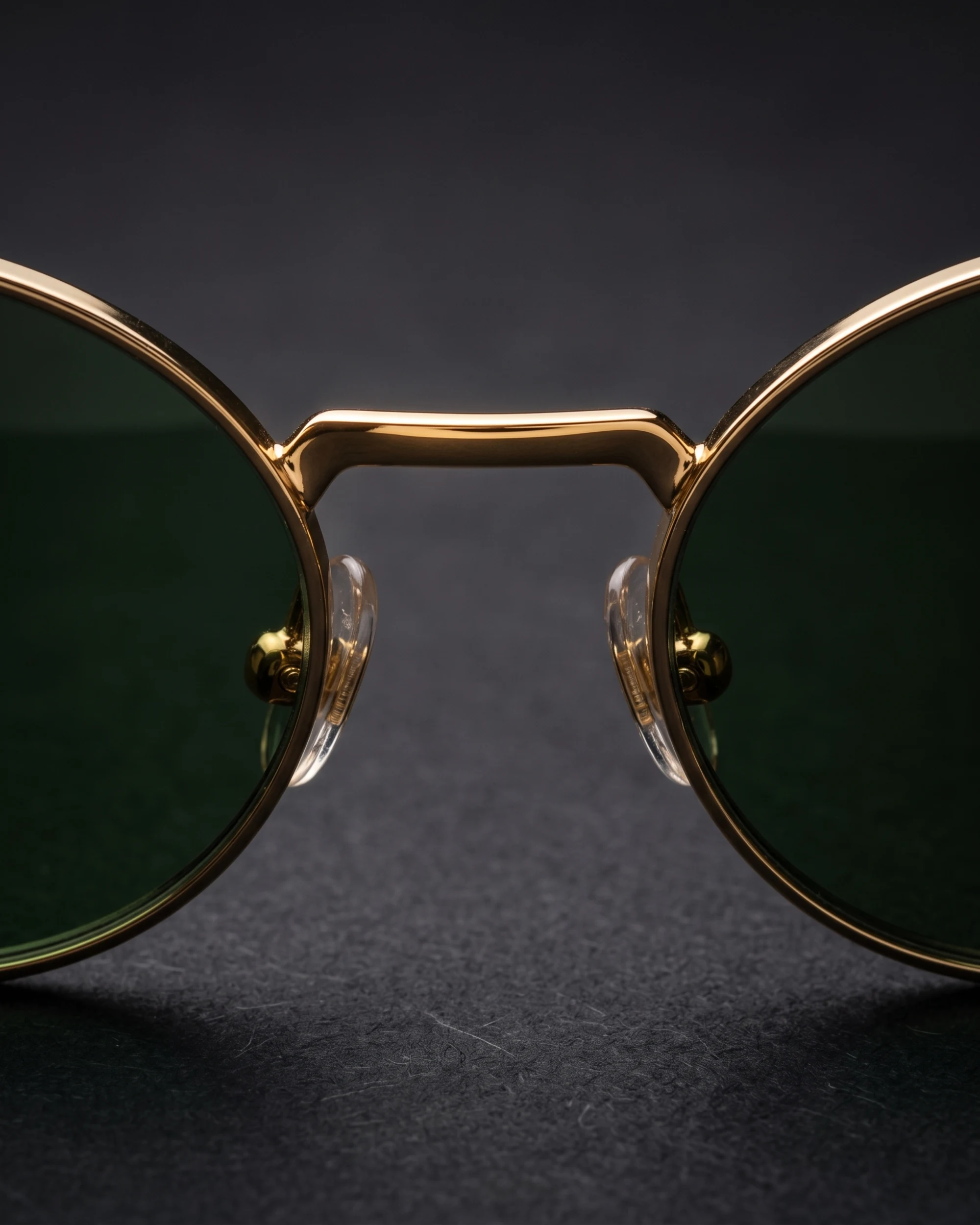 PA-FE-Z57 Sunglasses Gold / Green Bridge and Lenses