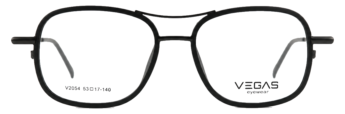 Clip-on| Vegas V2054 CLIP Black front view