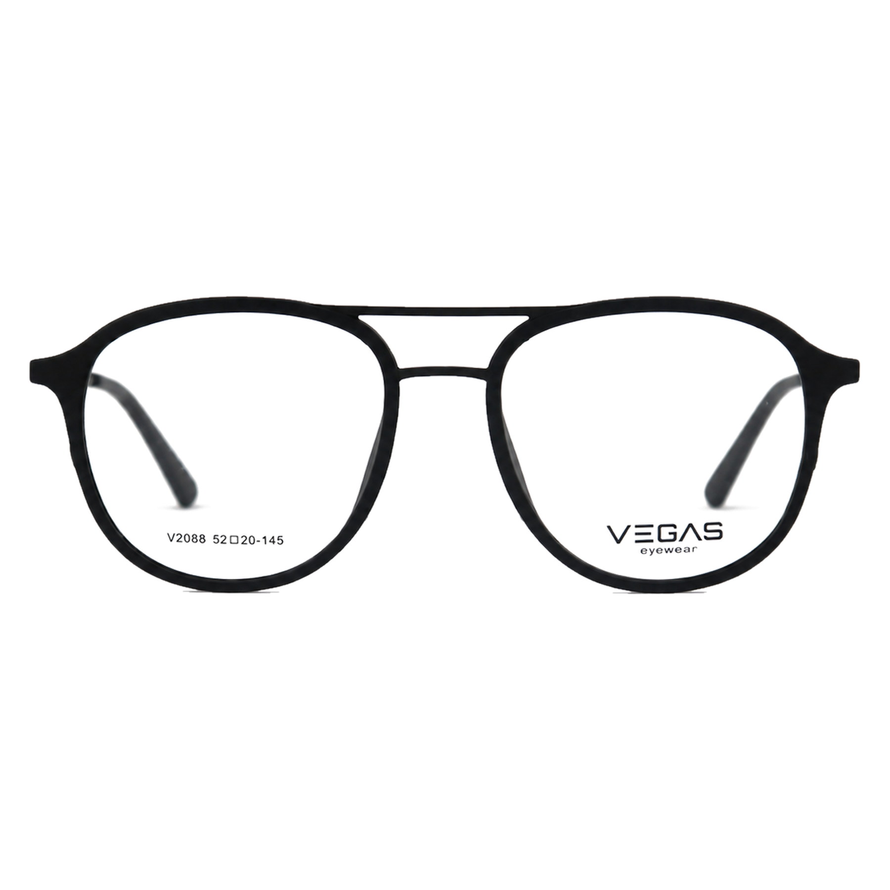Clip-on| Vegas V2088 CLIP Black front view